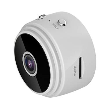 Imagem de Hibcotuo Câmera sem fio 1080P Mini câmera oculta com detecção de movimento Câmera de vigilância noturna portátil para casa aérea interna externa e segurança
