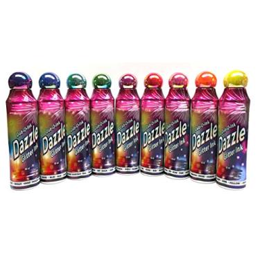 Imagem de Dazzle Glitter Bingo Dauber / Dabber Ink Pacote com 12 - Cores mistas