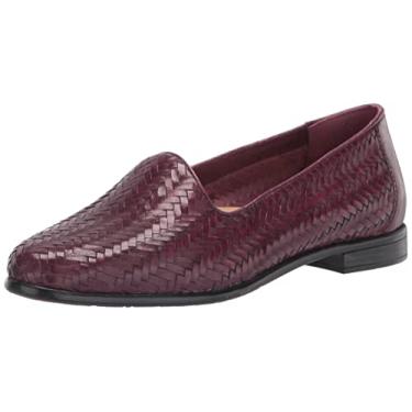 Imagem de Trotters Mocassins femininos, Borgonha, 7 Narrow