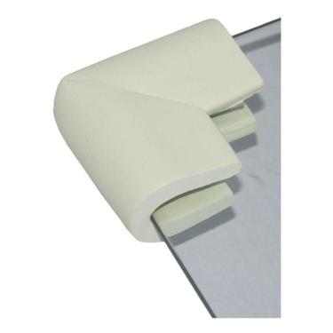 Imagem de Cantoneira Mesa Vidro Protetor Quina Canto Bebê C/4un Espuma