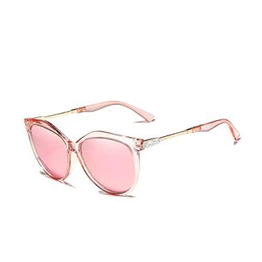 Imagem de Óculos de sol feminino polarizado lente gradiente óculos de sol de luxo Lentes de sol Mujer, rosa, outros