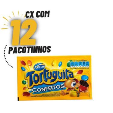 Imagem de 12X De 40G Chocolate Tortuguita Confeitos - Arcor