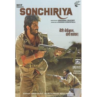 Imagem de Sonchiriya Hindi Movie DVD - Stg: Sushant Singh Rajput, Bhumi Pednekar With English Subtitles