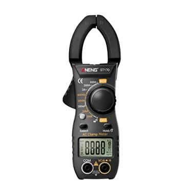 Imagem de Tingpai ST170 Smart Clamp Meter 1999 Contagens Multímetro Auto-Variador Tela LCD Tensão AC DC Corrente AC Testador de Corrente de LED Lanterna NCV Medidor de Tensão de Indução Resistência