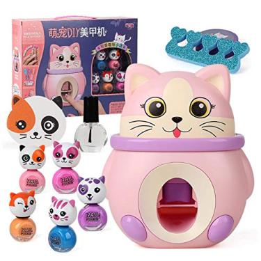 brinquedos maquiagem para crianças - Finja maquiagem para meninas -  Brinquedo presente aniversário portátil para filhas, meninas 8 a 12 anos,  sobrinhas, irmãs e amigos Dedaiby