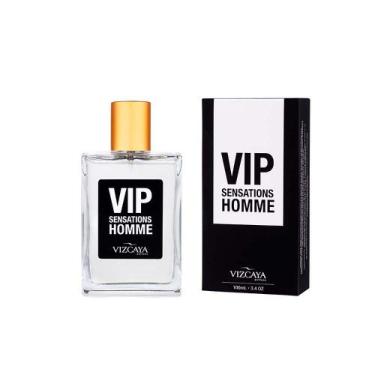Imagem de Perfume Fragrância Vip Sensations Homme 100ml - Vizcaya Parfum
