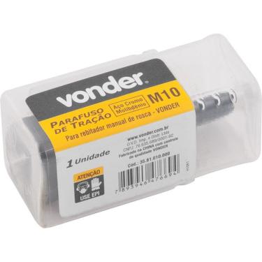 Imagem de Parafuso de Tração Para Rebitador - Vonder | M10  Cód.35.81.010.000