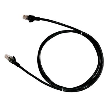 Imagem de Cabo de Rede UTP (Patch Cord) RJ45 Cat 6 - 5 metros - Preto - Plus Cable PC-ETH6U50BK