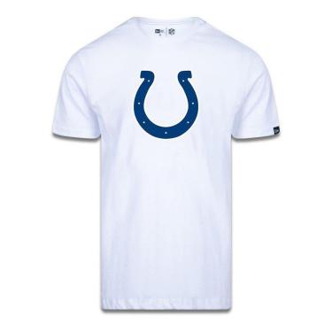 Imagem de Camiseta New Era Indianapolis Colts Logo Time NFL Cinza-Unissex