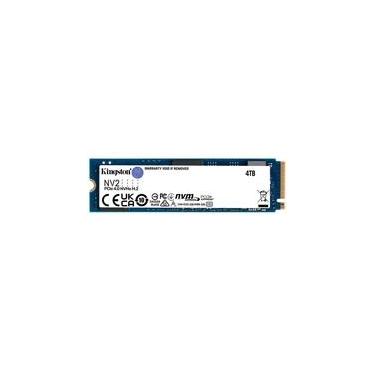Imagem de SSD Kingston NV2, 4TB, M.2 2280 PCIe 4.0, NVMe Gen 4x4, Leitura: 3500 MB/s e Gravação: 2800 MB/s - SNV2S/4000G