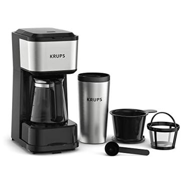 Imagem de KRUPS Cafeteira com gotejamento SIMPLY BREW™ MULTI SERVE BREWER, 400 ml, preta