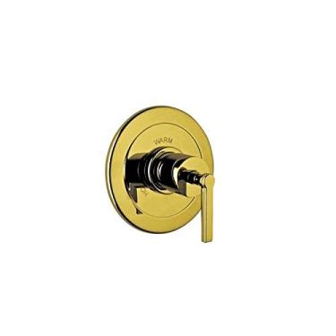 Imagem de Rohl Kit A6200XMIB Avanti Acabamento de Banho Kit para Equilíbrio de Pressão com Controle de Volume Integrado com Alça Cruzada e Sem Desviador, Inca Brass
