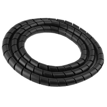 Imagem de Kit 10 Organizadores De Cabos E Fios Preto Startools 1M X 10mm (cada) Revenda Lojista