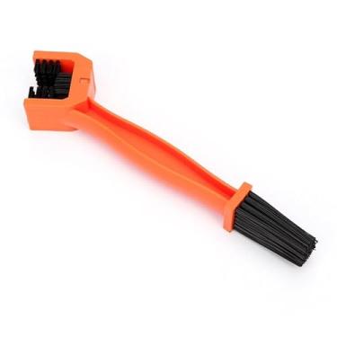 Imagem de Escova Limpa Correntes Moto Bicicletas Limpeza Pesada Dupla Ação Karbox