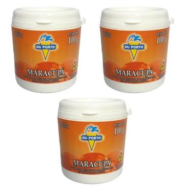 Imagem de 03 Base Para Sorvetes Picolés Geladinhos Vários Sabores Kit - Du Porto