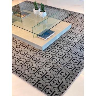 Imagem de Tapete Carpete Feltro para Sala - Tapete Antiderrapante com Secagem Rápida e Conforto Premium(Cinza,3,00X2,00)