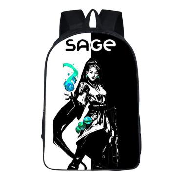 Imagem de Mochila escolar Valorants Mochila escolar de anime para crianças