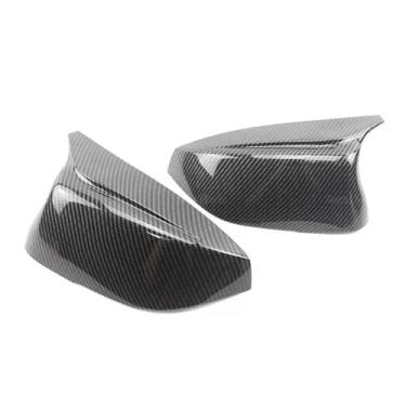 Imagem de Capa para espelho lateral traseiro de carro, 2 peças, compatível com infiniti q50 q50s q70 2014-2022 q60 qx30 2016 2017 2018 2019 2020(Carbon Fiber A pair)