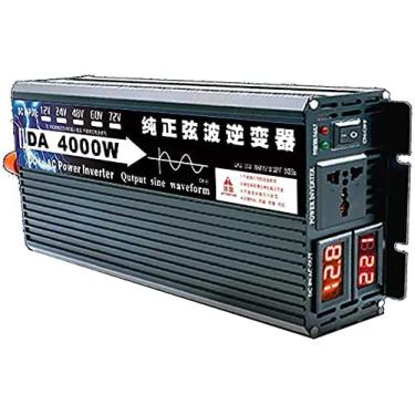 Imagem de Inversor De Energia De Onda Senoidal Pura 3000W/4000W DC12V/24V/48V/60V A 110V/220V AC Conversor Para Laptop, Pad, Telefones,72vTo220v,4000W,Collector88