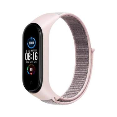 Imagem de Pulseira De Nylon Respirável Para Xiaomi Mi Band 7 6 5 4 3 8, Correia 
