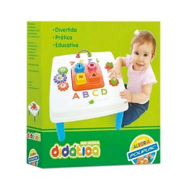 Imagem de Mini Mesinha Didática Centro De Atividades - Poliplac