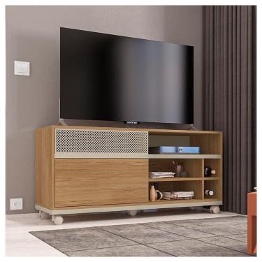 Imagem de Rack Bancada Para TV até 50 Polegadas Slide 2 Portas Caemmun