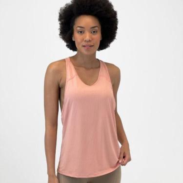 Imagem de Regata Rosa Bella Dry Nadador Feminina, GG, Rose