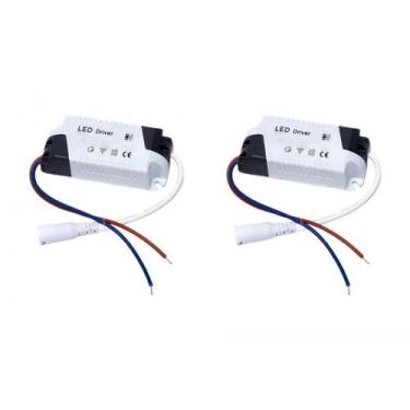 Imagem de Kit C/2 - Driver Reator Fonte para Led Com Conector 36W A... - ASANTOS