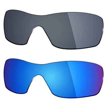 Imagem de 2 pares de lentes polarizadas de substituição da Mryok para óculos de sol Oakley Dart – Opções