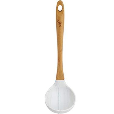 Imagem de Yoi, 810900162, Concha Culinária de Silicone Para Cozinha Marmorizada, cor Bambu