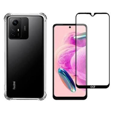 Imagem de KIT Capa Anti-Impacto + Pelicula 3D para Redmi Note 12S (Tela 6.43)