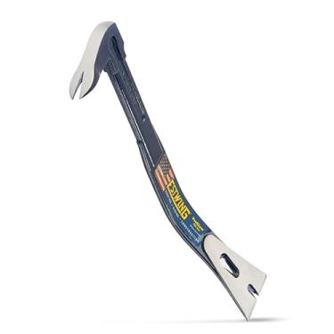 Imagem de Estwing Pro-Claw Pé-de-cabra – 40,64 cm 3 em 1 para telhado/revestimento/ferramenta de construção com puxador de unha e lâmina de cabra – RSC