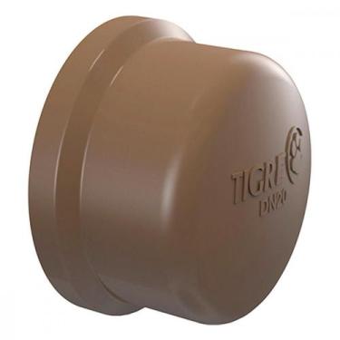 Imagem de Caps Tigre PVC Liso Liso 1/2 Marrom, Marrom