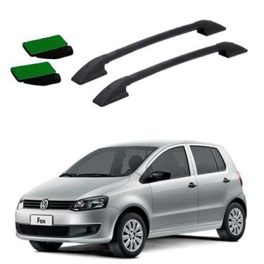 Imagem de Rack Teto Longarina Fox 2018 2019 2020 2021 Preto Colado - Solar