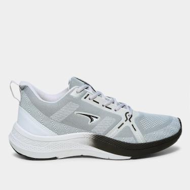 Imagem de Tênis Tryon Blumen Masculino, Prata, Preto, 41