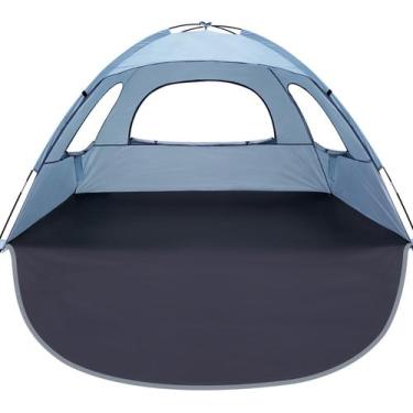 Imagem de Barraca de praia WhiteFang UPF 50+ portátil com ventilação