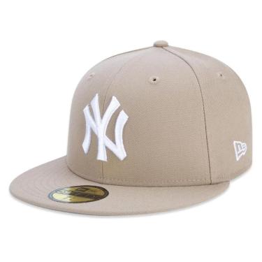 Imagem de Boné New Era 5950 MLB NY Yankees Colorgray Marrom Claro-Masculino
