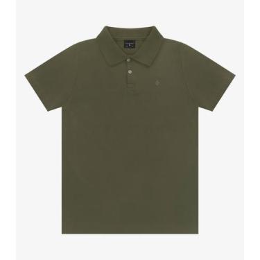 Imagem de Polo Básica Masculina Diametro Verde, P, Verde