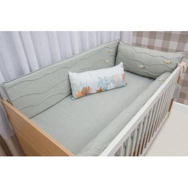 Imagem de Kit Berço Mar Premium - Coração de Mãe