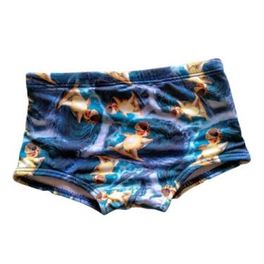 Imagem de Sunga Boxer Bebê Estampa Digital Akamai, Tartaruga, 3