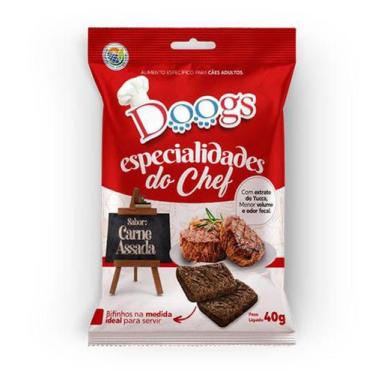 Imagem de Petisco Doogs Especialidades do Chef Carne Assada para Cães - 40g - Do