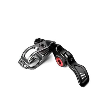 Imagem de Conta-gotas de selim de bicicleta,Selim de bicicleta conta-gotas alavanca remota shifter bicicleta elevador interruptor de controle de tubo de assento para guidão de 22,2 mm mountain bike road