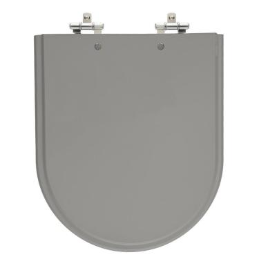 Imagem de Assento Laqueado Carrara Cinza Vip  Escuro  Tampa Vaso Deca