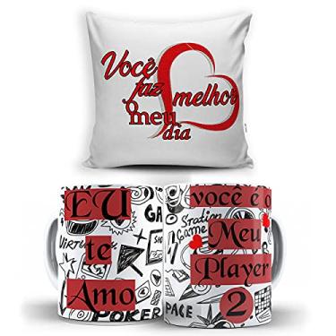 Imagem de KIT Caneca + Almofada Mundo dos Namorados 006