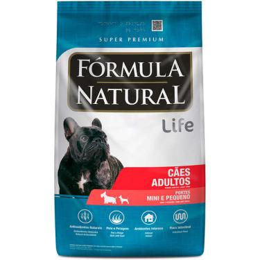 Imagem de Ração Fórmula Natural Life Super Premium para Cães Adultos Raças Mini e Pequena - 1 Kg