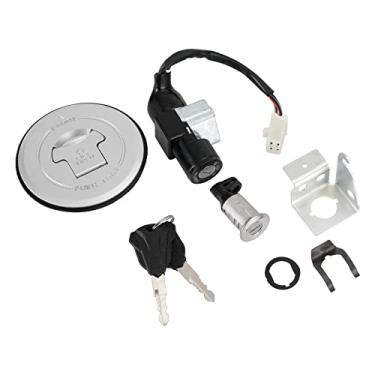 Imagem de Areyourshop – Conjunto de fechadura de chave para interruptor de ignição de combustível para MSX125 GROM125 AC 2014-2015