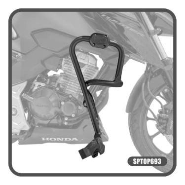 Imagem de Protetor de Motor Honda Cb 300 F Twister 2023 em diante Scam