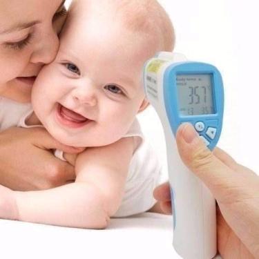 Imagem de Termometro Laser Digital Infravermelho Febre De Testa Bebê - Gedaite