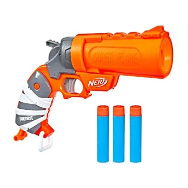 Imagem de NERF, Lançador Fortnite Flare com Tambor Basculante, Laranja