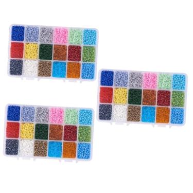 Imagem de Tofficu 27.000 Unidades miçangas contas de mini óculos kit colar micangas para pulseiras missangas para pulseiras contas de vidro para fazer joias contas de pulseira talão conta de vidro